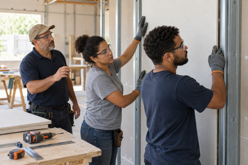 Eldorado do Sul abre inscrições para curso gratuito de drywall