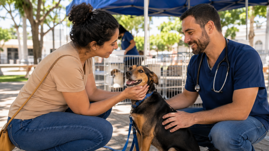 Feira de Adoção em Eldorado do Sul terá atendimento veterinário neste sábado